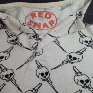 Red Snap Polo XL | Skull & Dagger